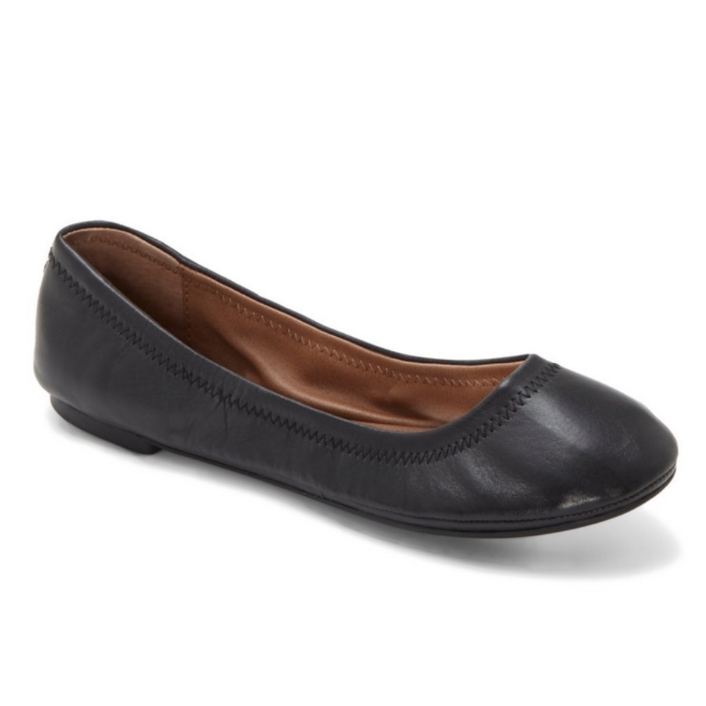 Lucky Brand Emmie Ballet Leather Flats (9)